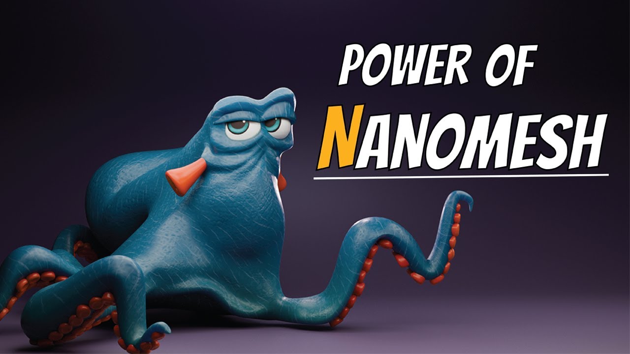 Beginner's Introduction To Nanomesh - ZBrush Tutorial
