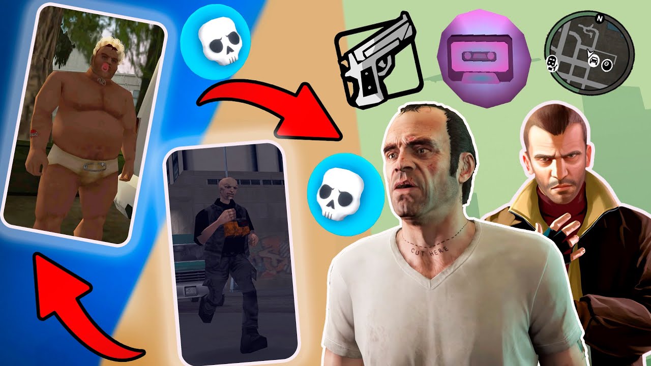 ПСИХИ В ИГРАХ GTA