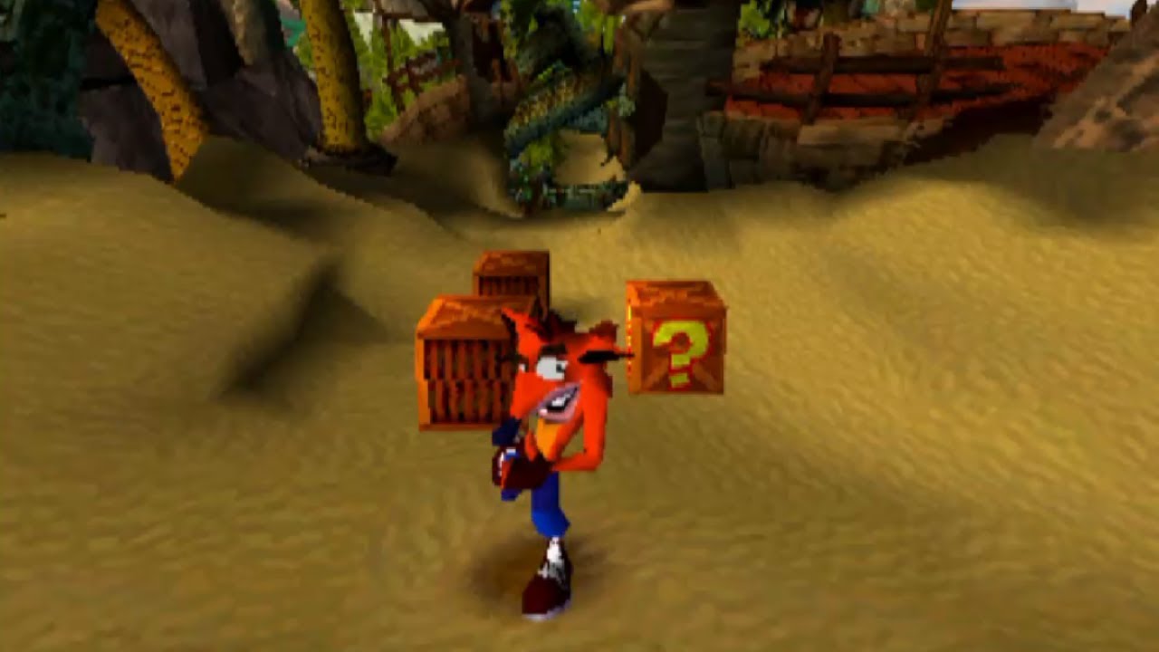 ✅crash bandicoot ps1 - parte 1