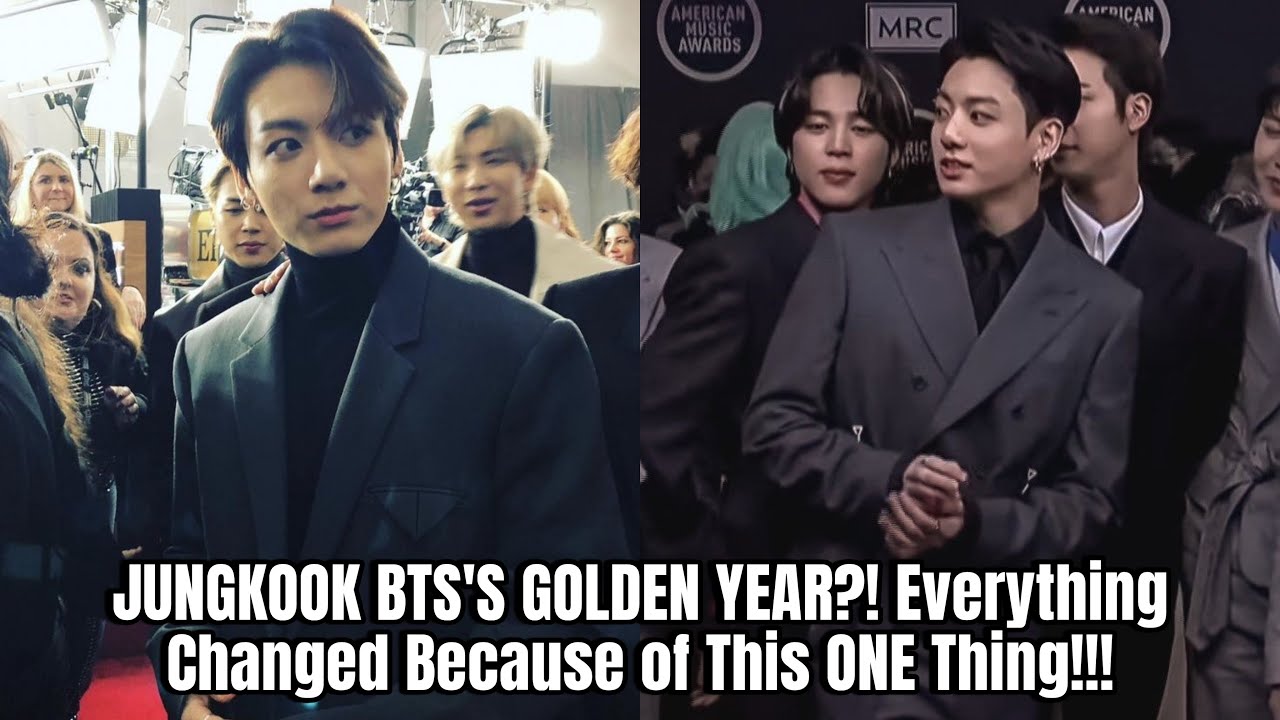 JUNGKOOK BTS'S GOLDEN YEAR?! Everything Changed Because of This ONE Thing!!!