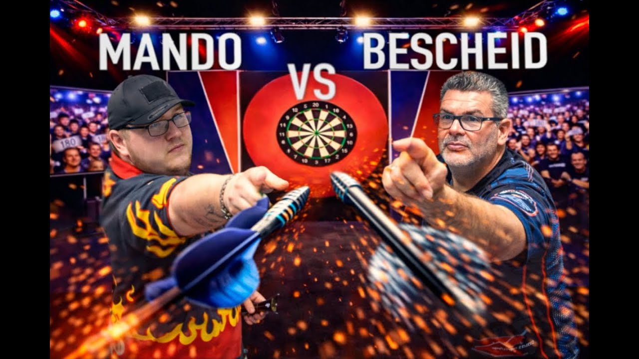 Darts  Einzel Mando vs Bescheid