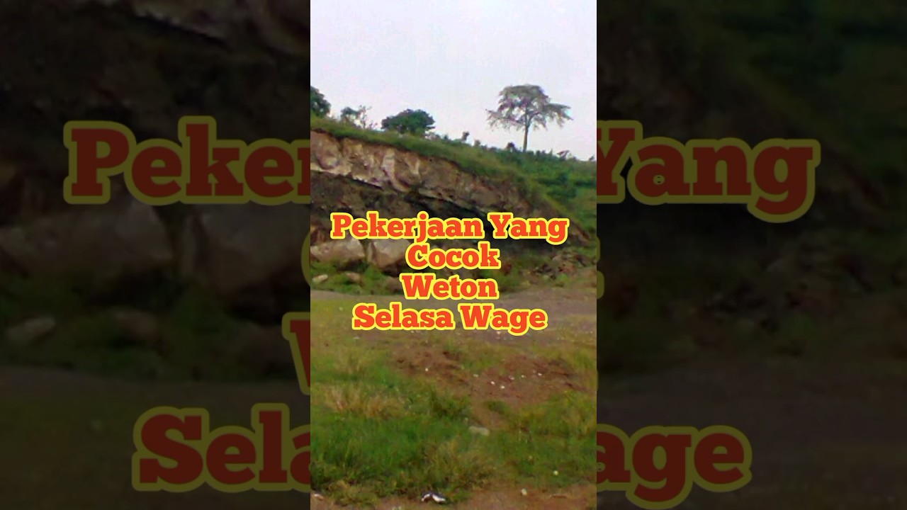 Pekerjaan Yang Cocok Weton Selasa Wage #shortsviral
