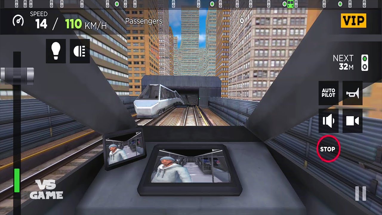 New Cyber Train First Drive | Subway Simulator 3D NEW UPDATE Android Gameplay