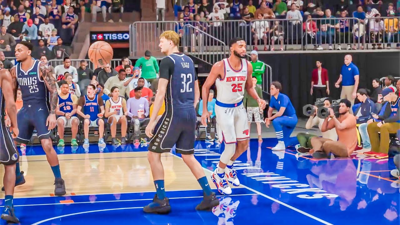 New York Knicks vs Dallas Mavericks 1/19/2026 NBA 2K26 Gameplay