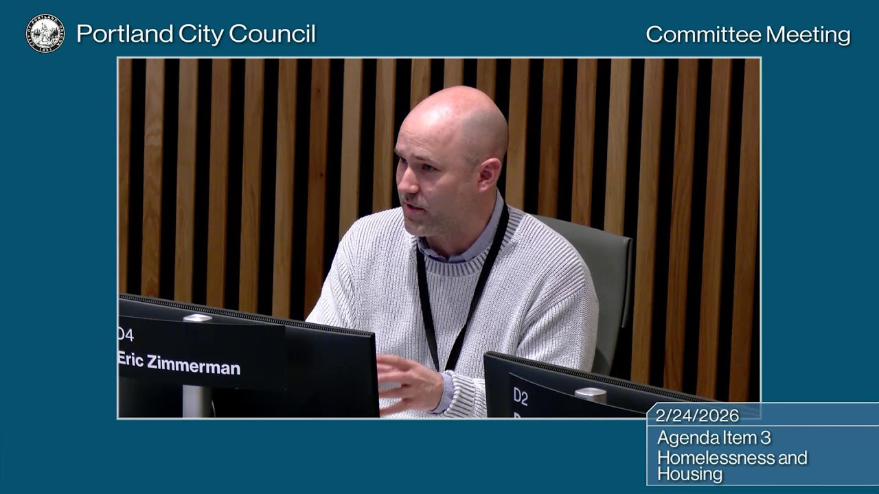 Portland City Council Homeless & Housing Committee 02/24/26