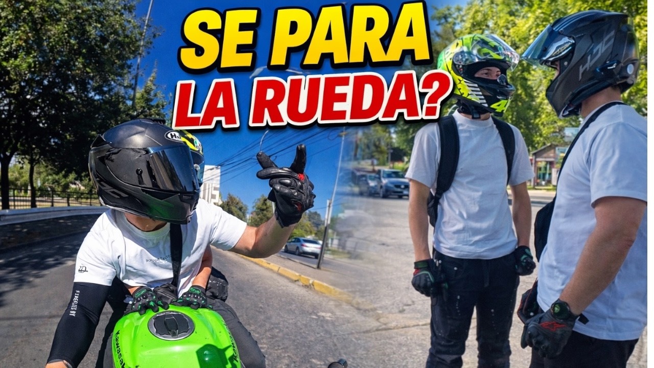 COMO FRENA LA KAWASAKI ZX4RR - VOLYANOS MOTOVLOG #10