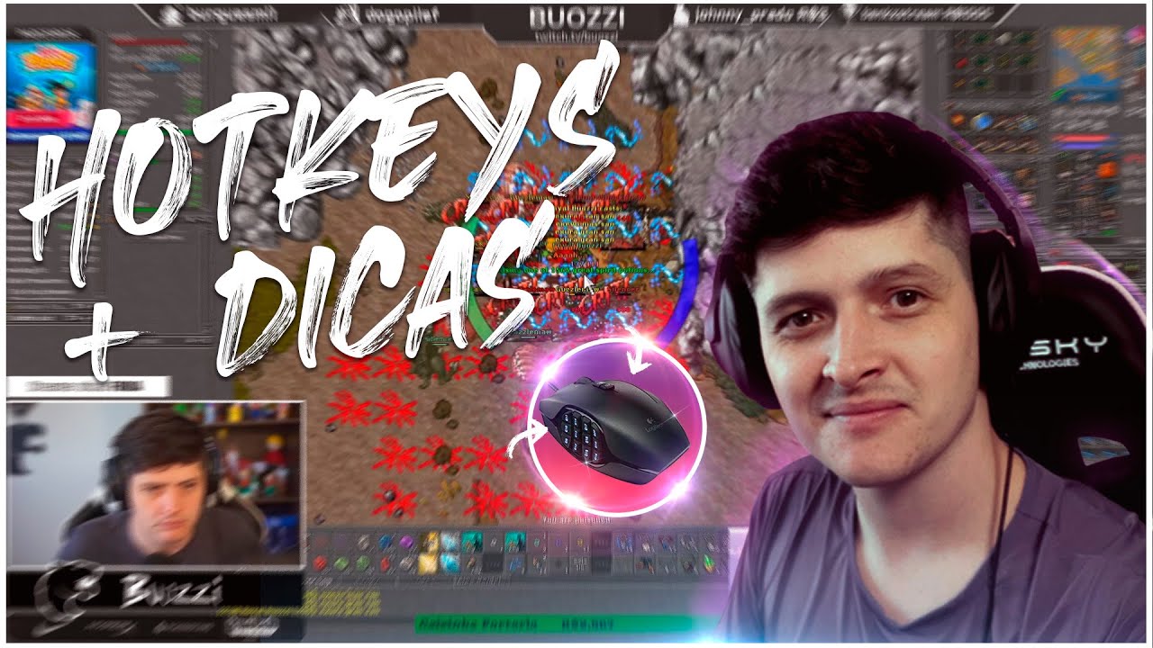 Dicas de HOTKEYS para TIBIA!