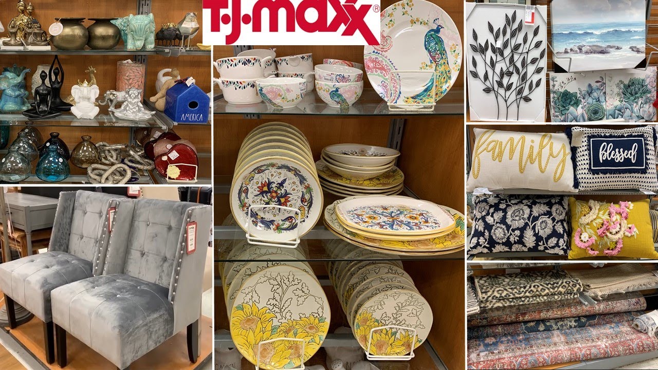 T.J. MAXX Kitchen Decor * Dinnerware * Home Decor * Shop With Me