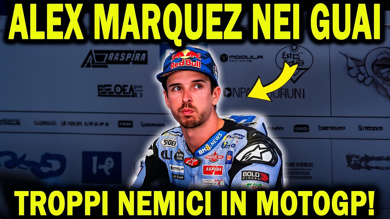 Il FUTURO di Alex Marquez si COMPLICA: RISCHIA di RESTARE senza sella per colpa di un RIVALE!