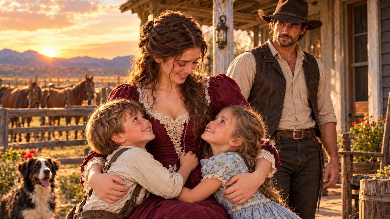 Sold at 18 to a Lonely Rancher &mdash; But His Twin Kids Loved Her Before He Did | old west drama