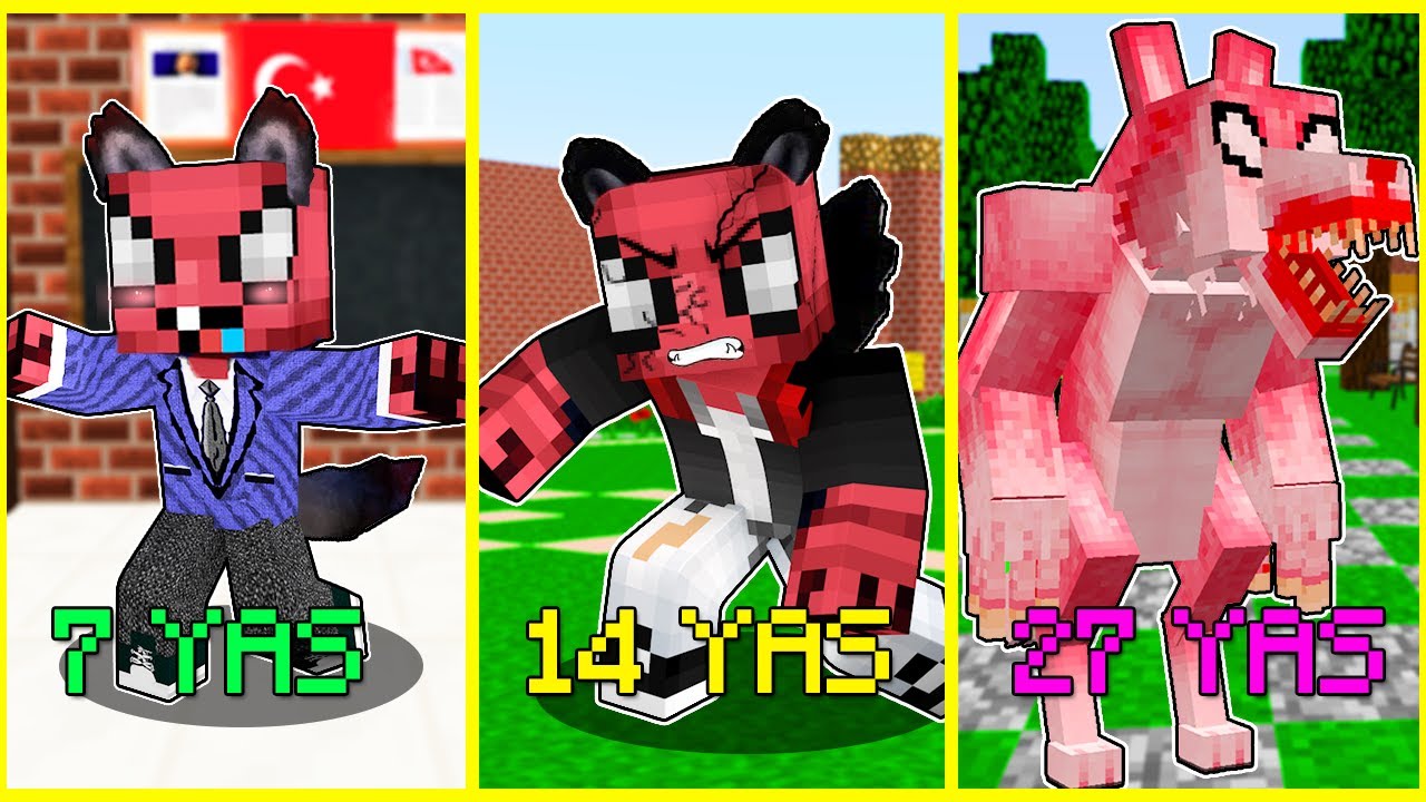 KURT ADAM FAKİRİN HAYATI! (KAYIP ALFA)😱 - Minecraft