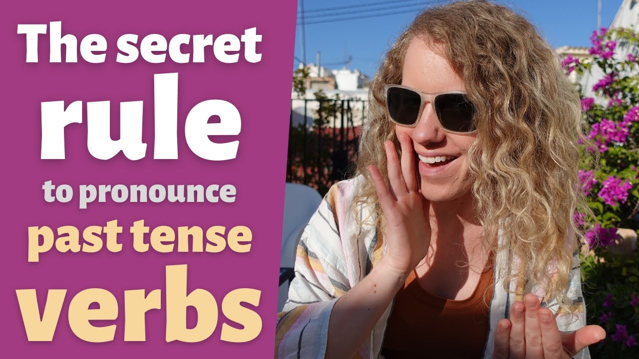 How to pronounce past tense verbs ending in -ed (played, popped, ended, etc) | English lesson 🤓