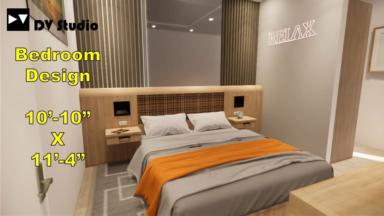 Bedroom Interior ideas | 25x45 House Plan || DV Studio