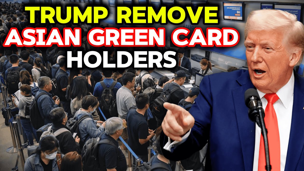 7 ASIAN Countries That Could LOSE U.S. Green Card in 2026