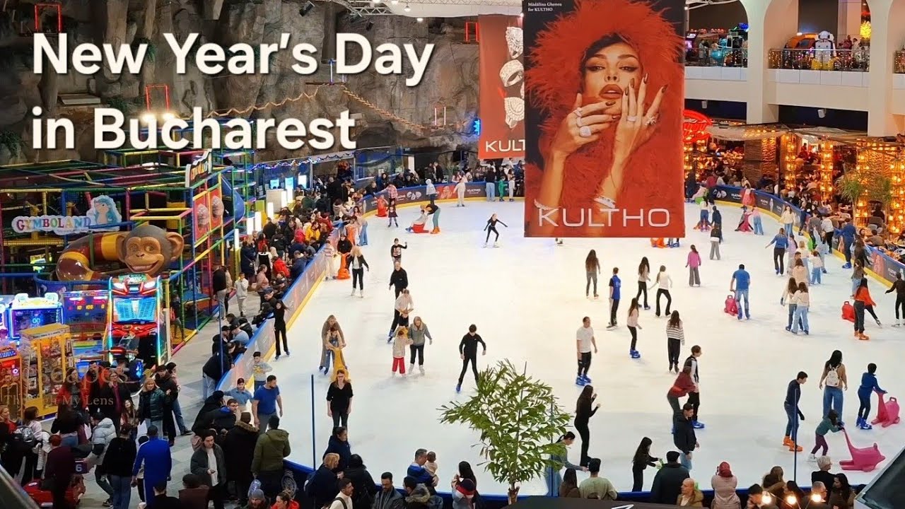 Bucharest on January 1st 2026 🇷🇴 | AFI Cotroceni Mall Winter Vibes