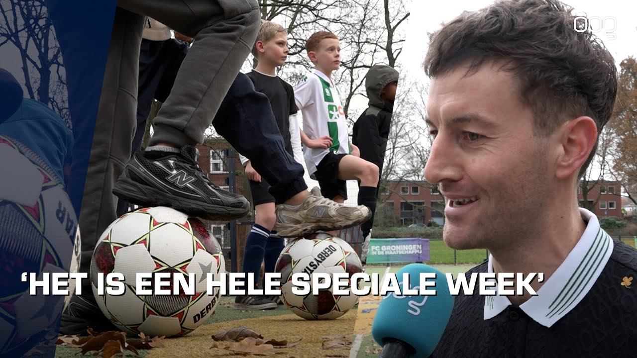 FC Groningen even terug in de Oosterparkwijk