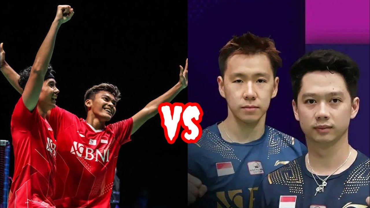 Kevin & Marcus vs Fikri & Bagas all England open 2022 #badminton