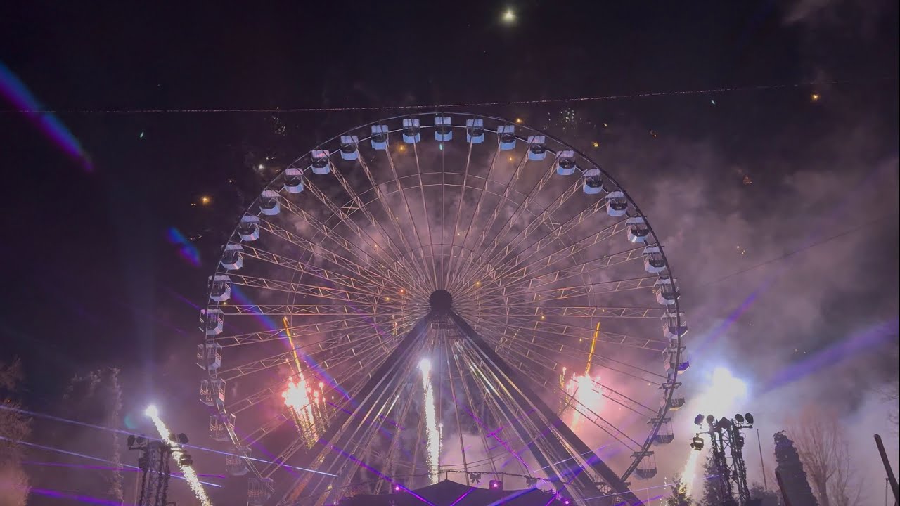 Walibi Holland Bright Nights 2025/2026 Light up the Night (Zondag 4 Januari)