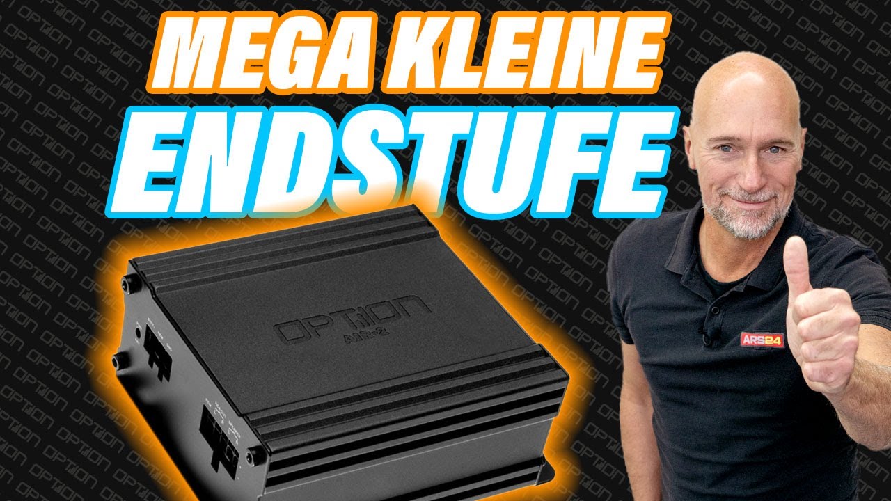 Irre kleine 2 Kanal Endstufe mit richtig Leistung f&uuml;rs Auto | Option AIR-2