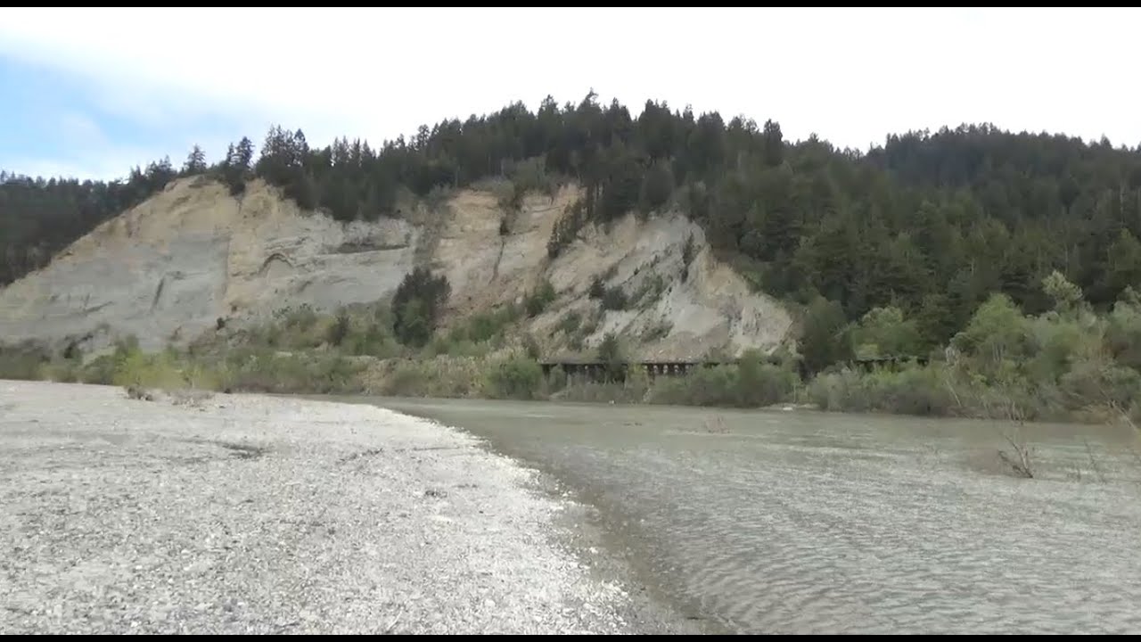 Rio Dell, California: Eel River and Forest April 24, 2023