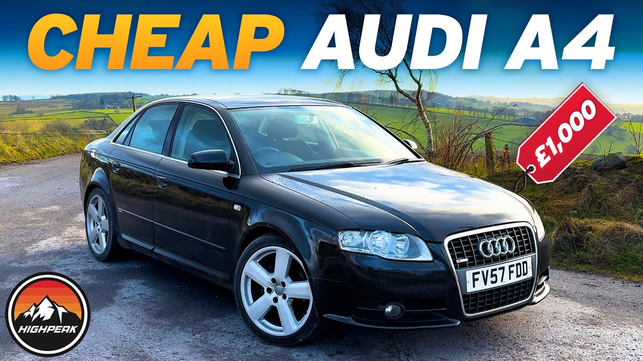 I BOUGHT A CHEAP AUDI A4 FOR £1,000!