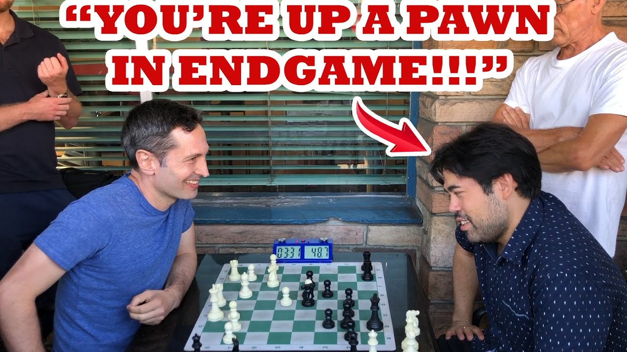 GM Hikaru Can't Believe He's Down A Pawn In Endgame! GM Hikaru Nakamura vs Archer Ari