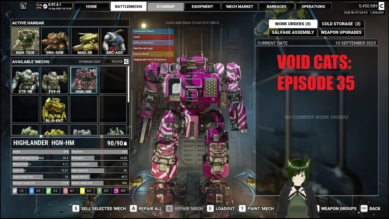 Mechwarrior 5: Heavy Metal Baby!