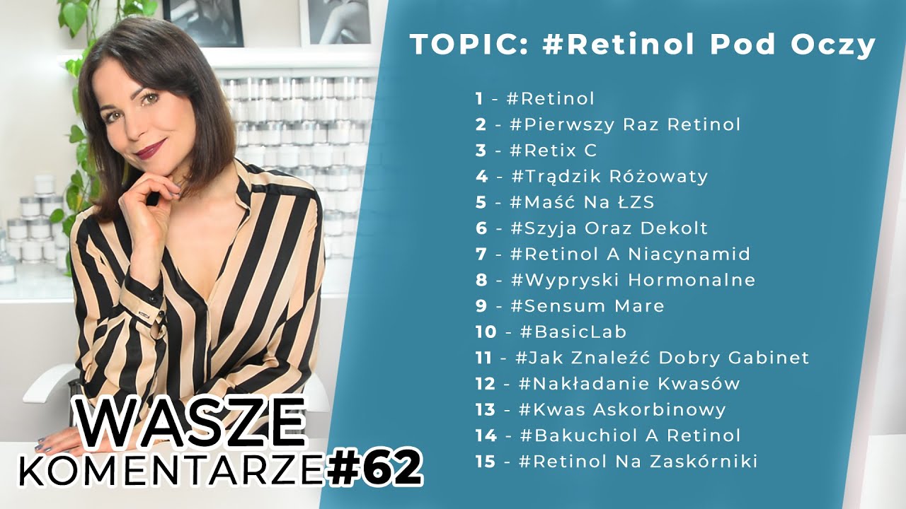 Retinol pod oczy - STOSOWAĆ CZY NIE? I Wasze Komentarze#62