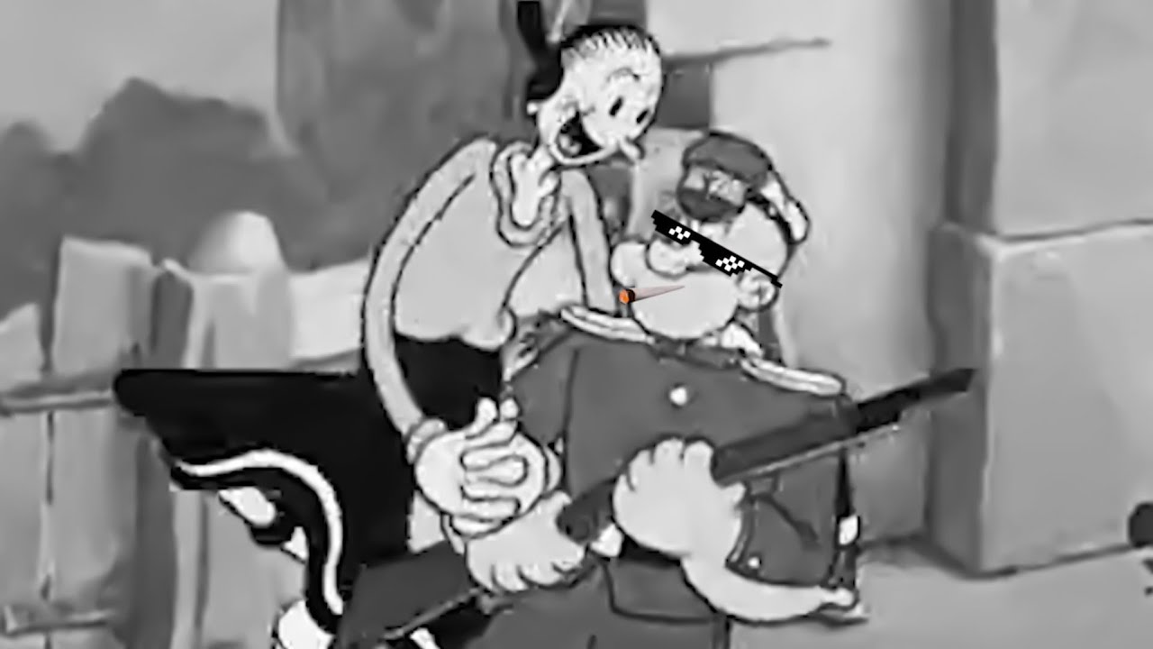 Popeye Being a Gigachad for 3 minutes | PHONK EDIT