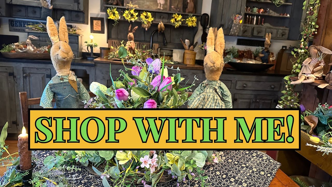 Tessiers Gorgeous Store Spring Home Decor Tour Primitive 2025