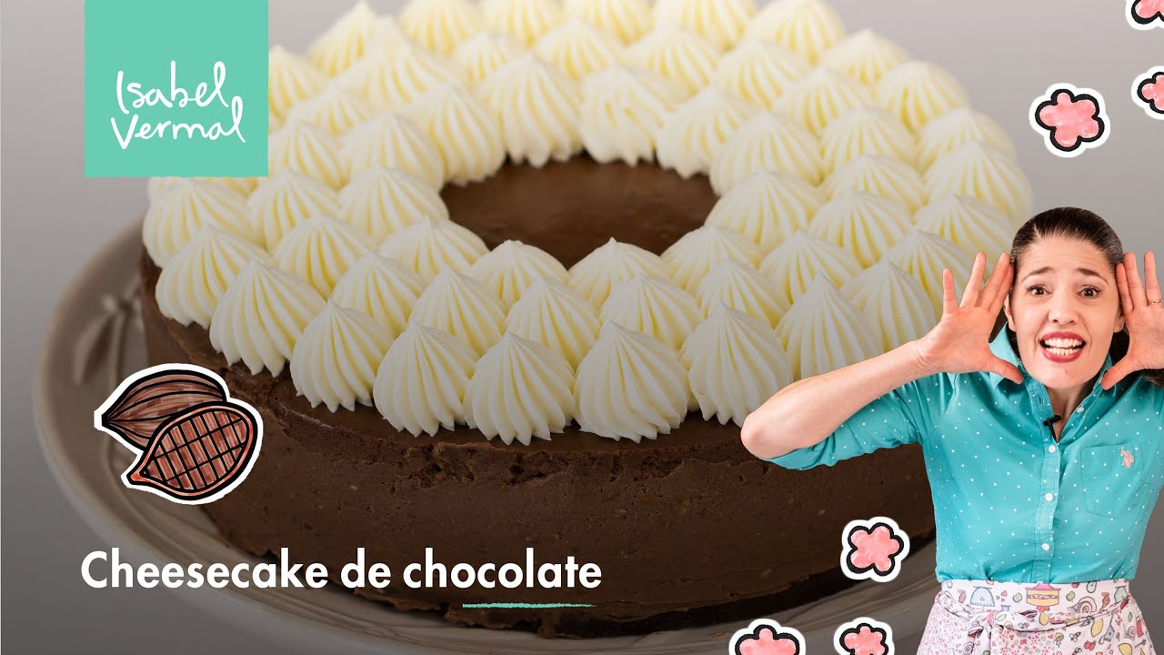 Cheesecake de chocolate y naranja