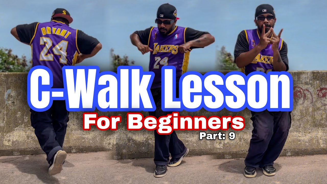 C Walk Tutorial for Beginners | Crip Walk Lessons | pt:9