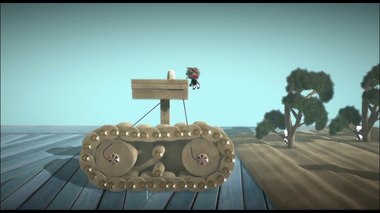 Making A Basic Tank on LittleBigPlanet 3