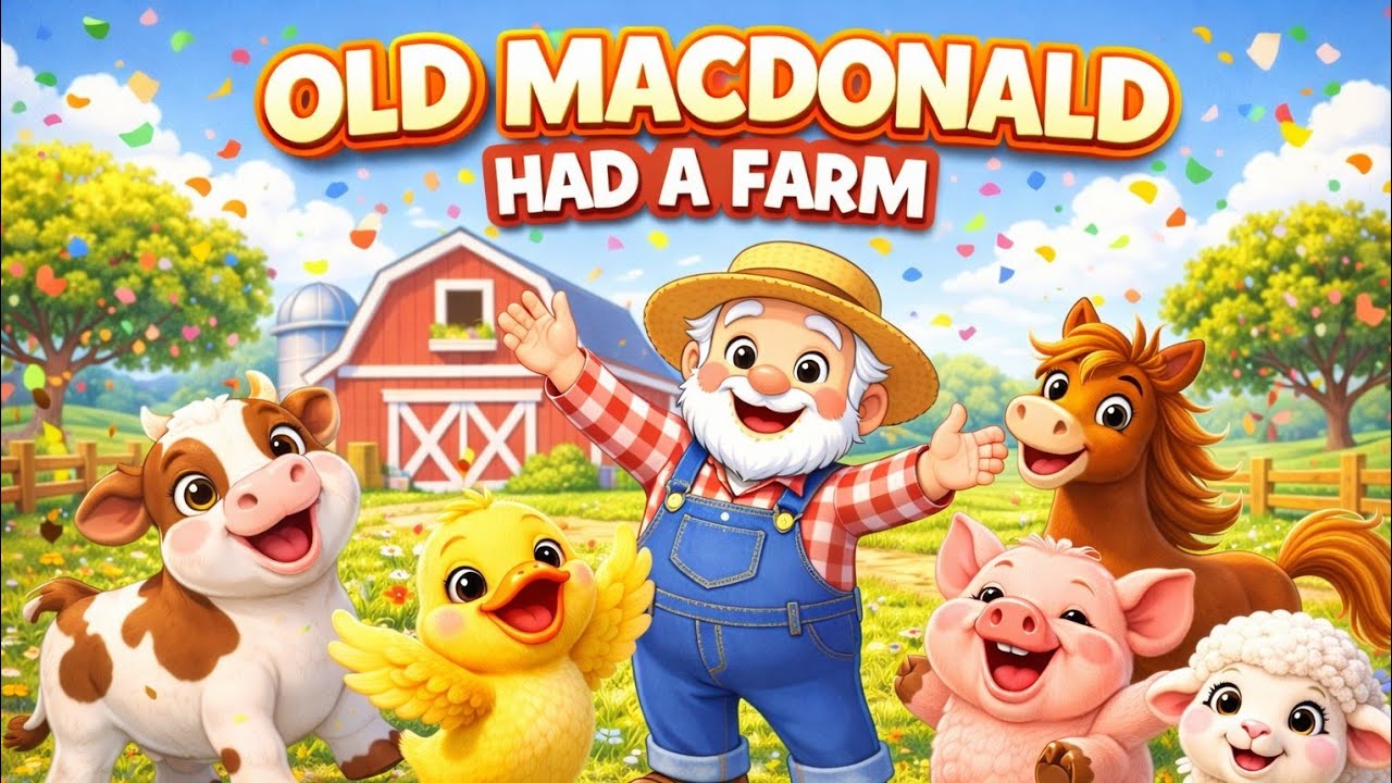Old MacDonald Had a Farm 🐮🐥 | Fun Animal Song for Kids | Chote Angel Stories