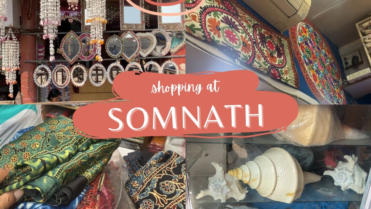 Shopping at SOMNATH TEMPLE market #somnath #shoppingvlog #girsomnath