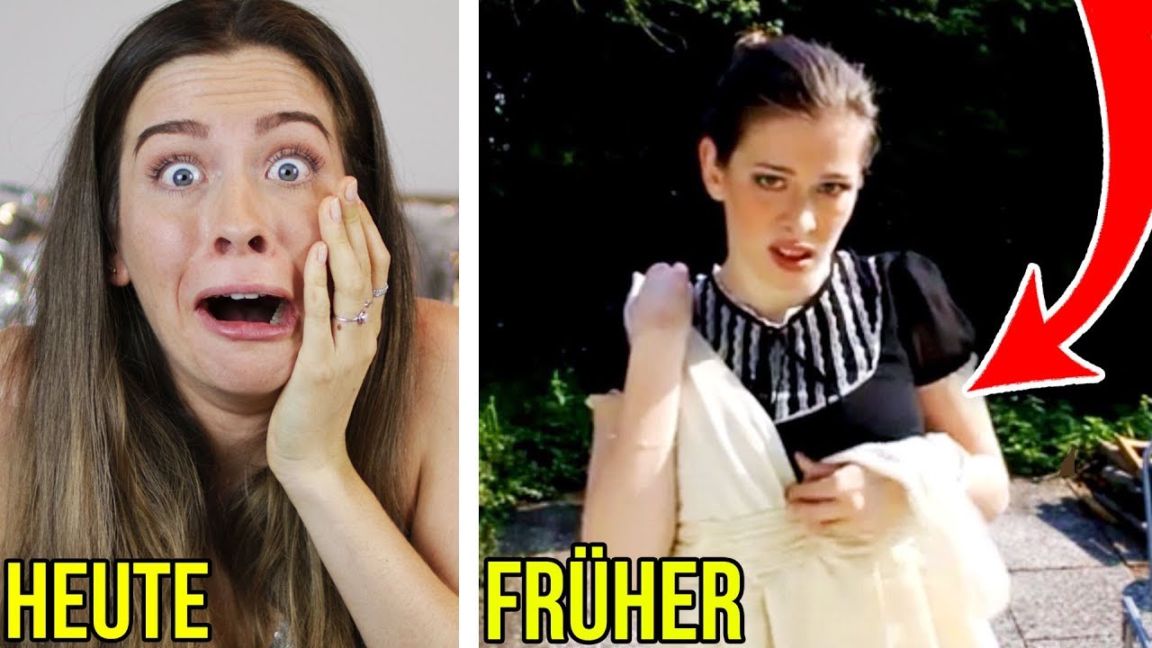 Früher vs. Heute: Meine PEINLICHEN 1. Teenager Videos
