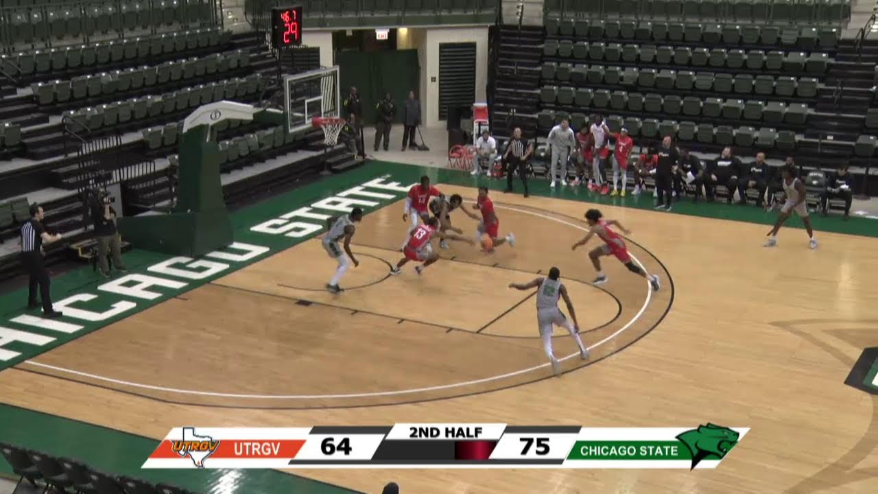 Chicago State Cougars Men's Basketball vs The University of Texas Rio Grande Valley (12-18-23)