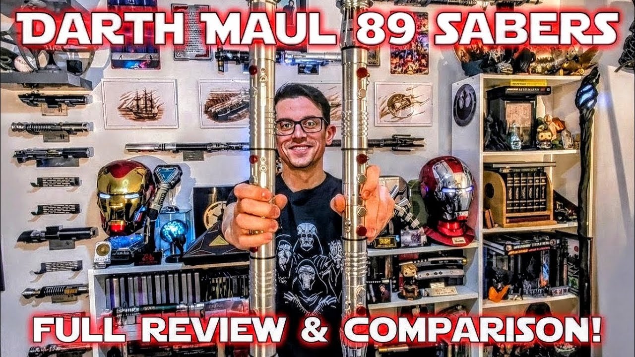 The Most REALISTIC Darth Maul Saber Ever Made? (89Sabers vs. LGT)