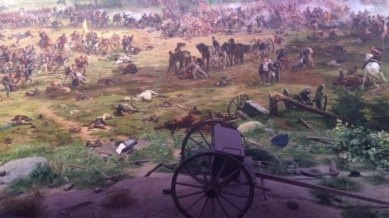 Cyclorama At Gettysburg Museum