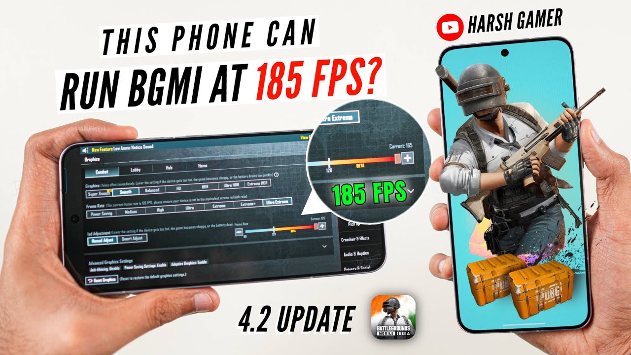 This Phone Can Run BGMI at 185 FPS? 😱