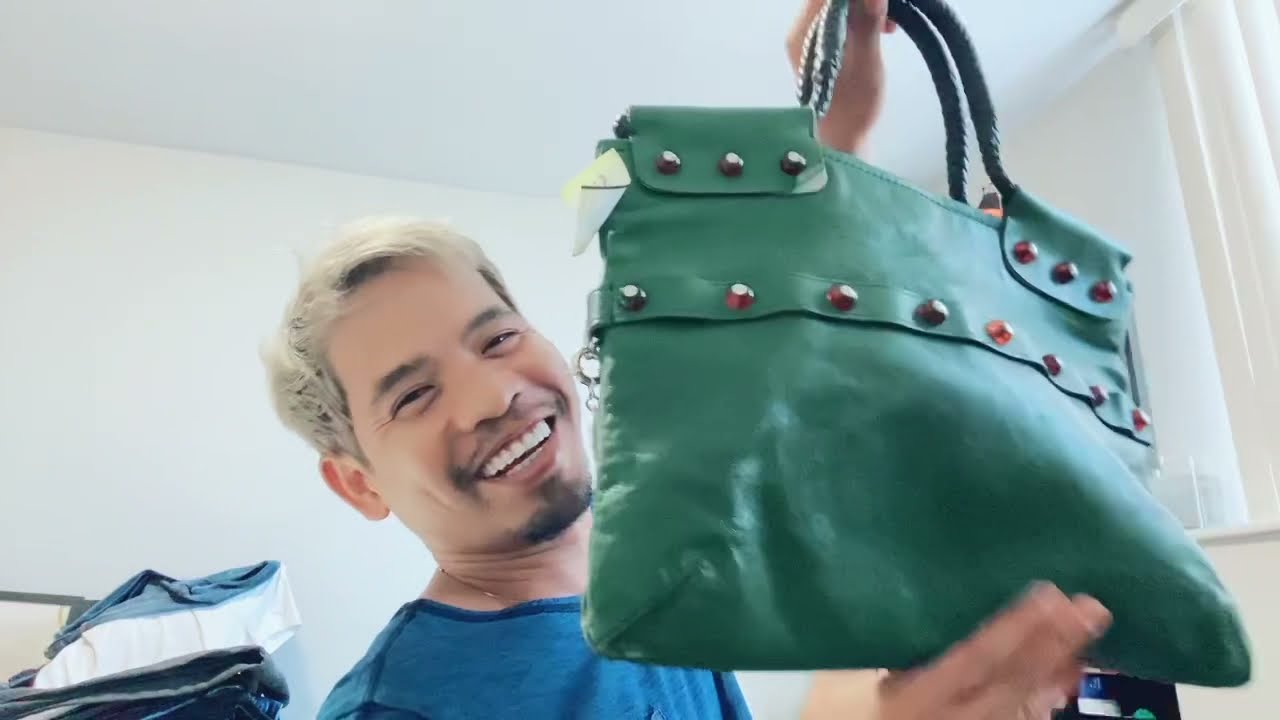 Thrift haul Hunting / yves saint Laurent/ prada / Louis Vuitton / Versace/ lanvin / etc…