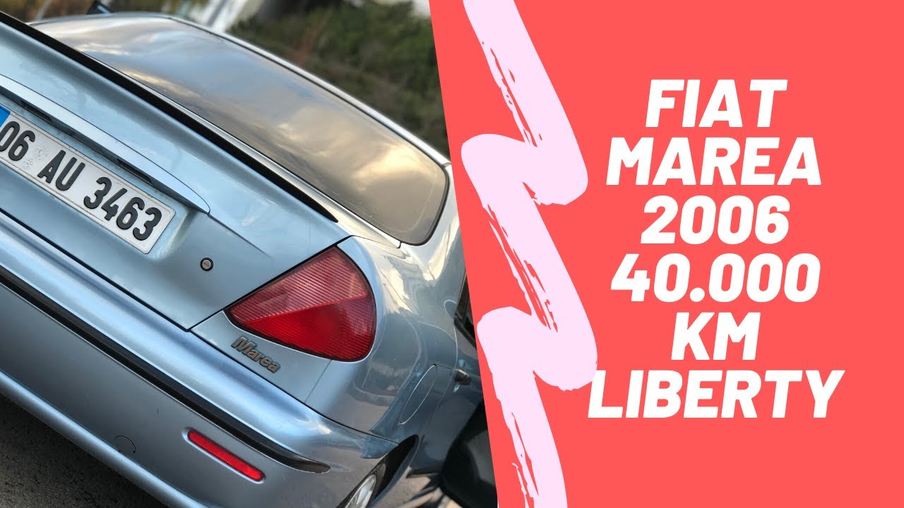 40.000 KM / FİAT MAREA 1.6 / LİBERTY / 2006 /DETAYLI İNCELEME VİDEOSU / GNB medya