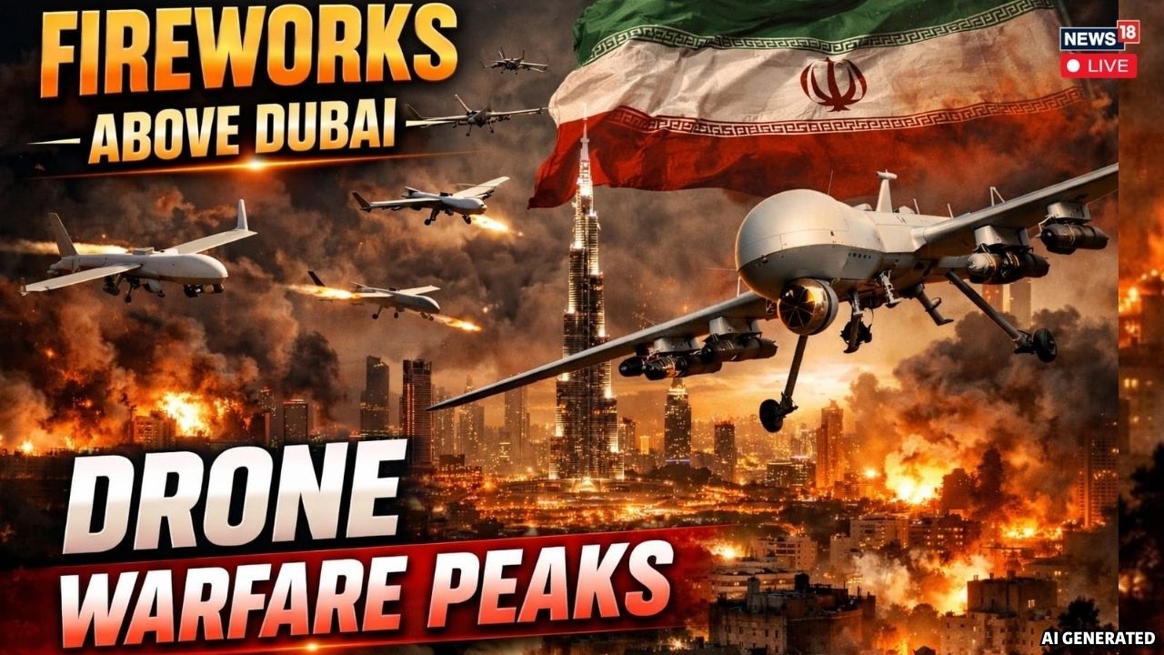 Dubai Skyline Ablaze | Drone Strike Hits Luxury Tower in Creek Harbour | March 12 Iran War Updates