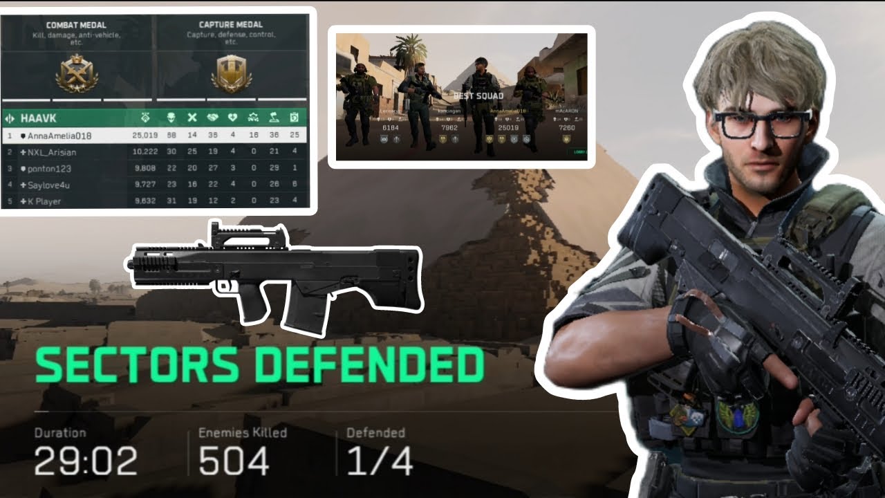 DELTA FORCE MONUMENT MAP 504  KILLS ASH-12.7 (STOCK BUILD)