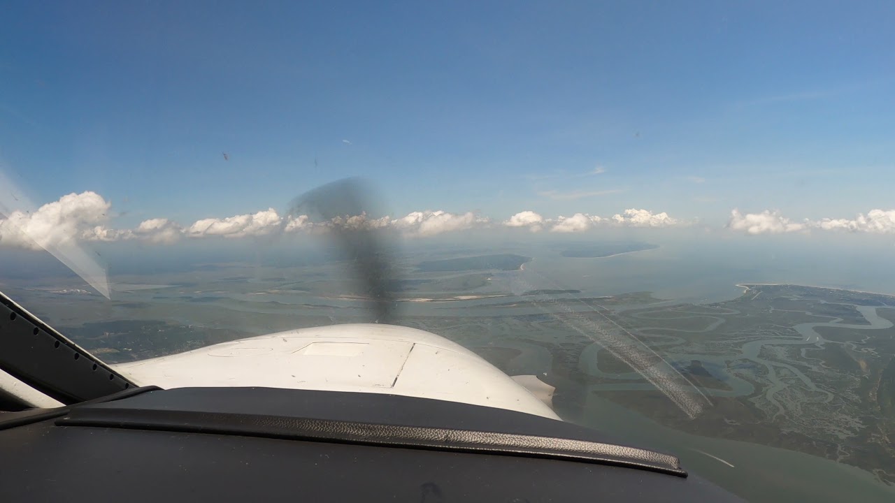 A Busy KSAV Arrival in the G500 Txi Equipped Piper Meridian