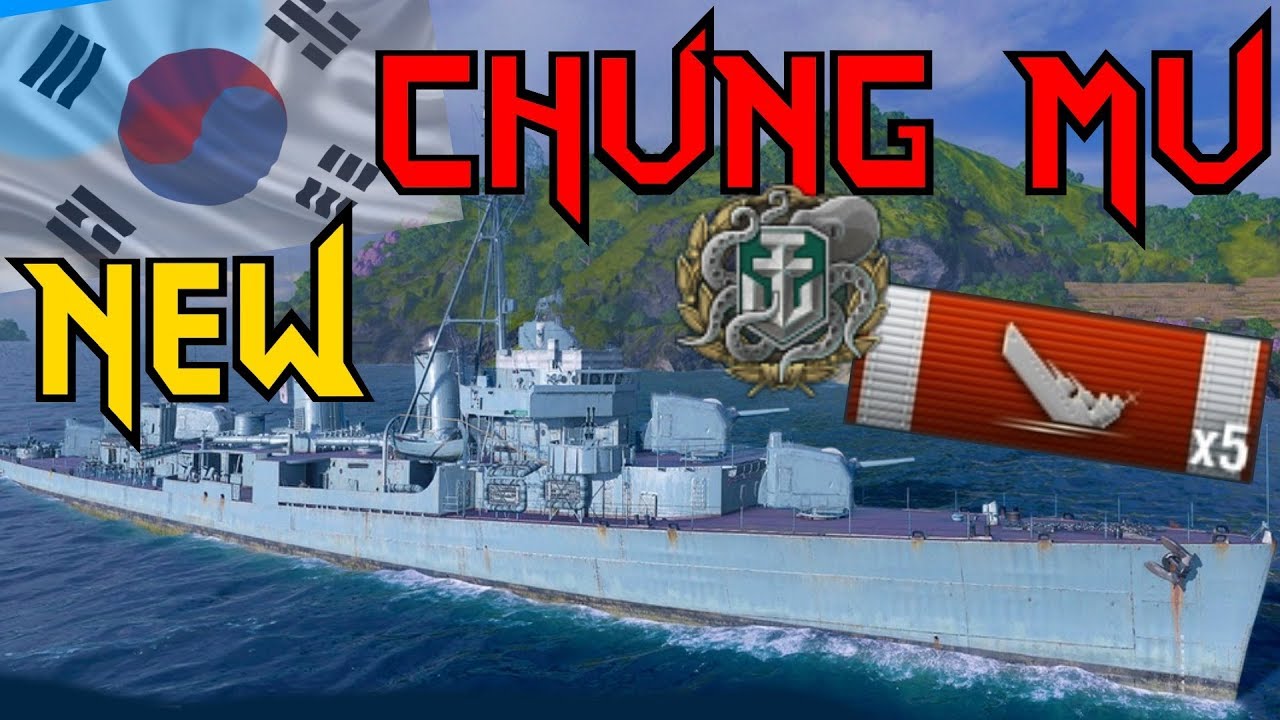 CHUNG MU ✖️ NEW tier IX Destroyer 192K DMG ✖️ World of Warships