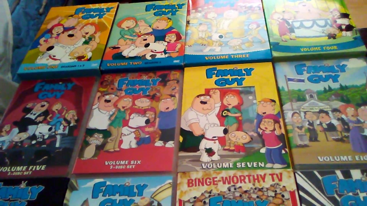 My Family Guy Dvd Collection Part 2
