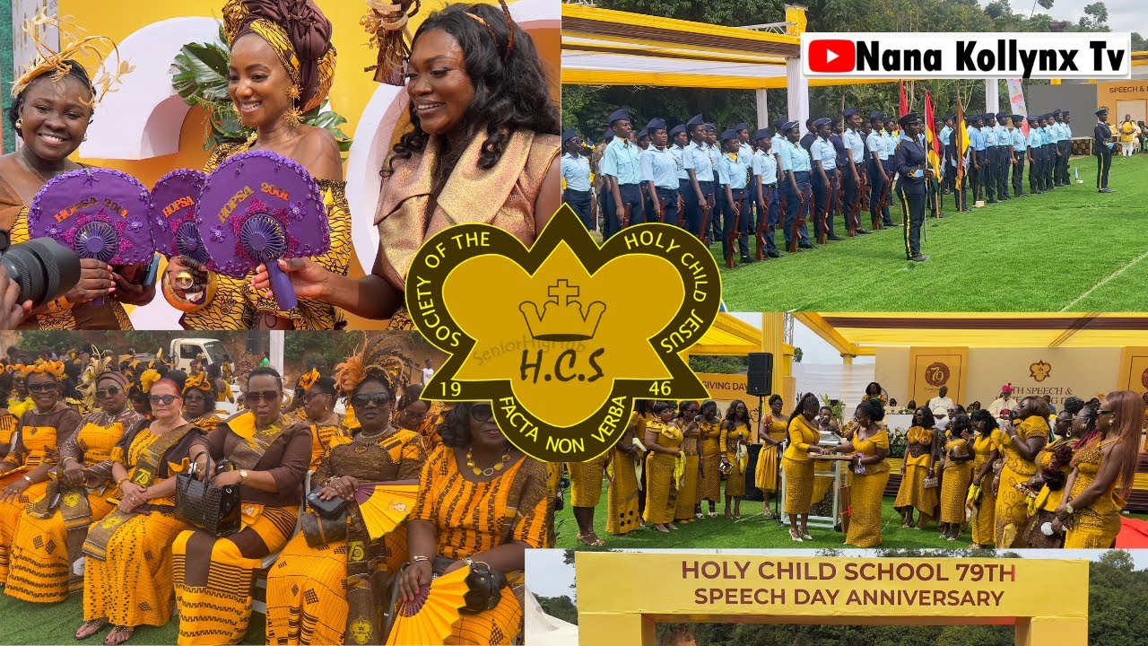 Holy Child School Celebrates 79th Speech Day Anniversary in a GrandStyle 💛🤎Hopsans🙍🏾‍♀️✌️