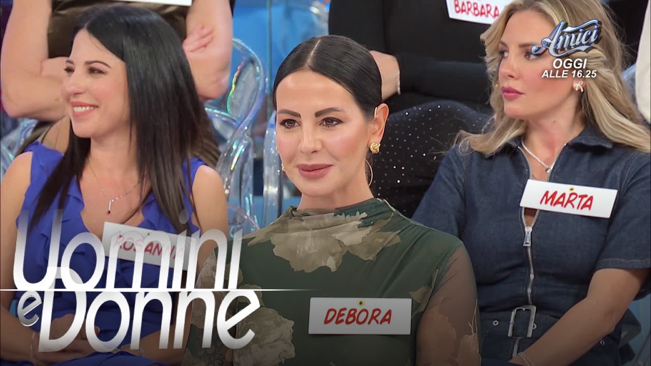 Uomini e Donne, Trono Over - La reazione di Alessio alle parole di Debora