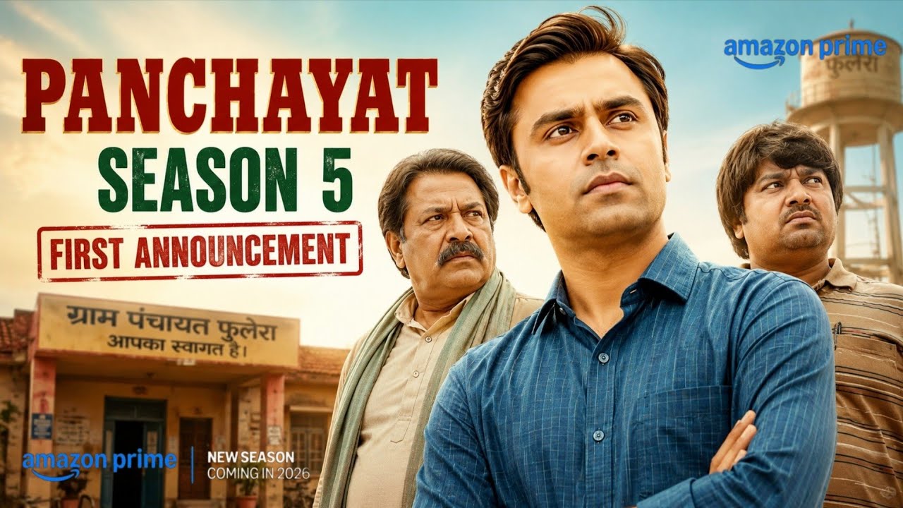 Panchayat Season 5 First Announcement | Panchayat Season 5 Release Date | Trailer Update | Tv 4